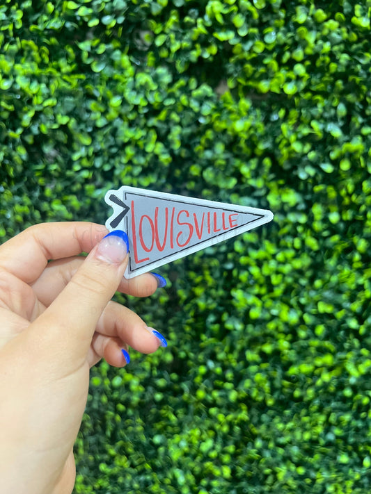 Louisville Pennant Sticker