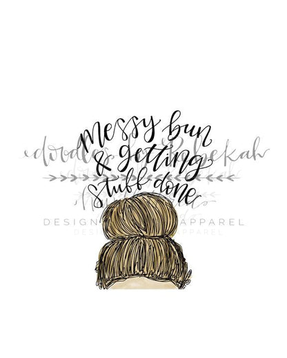 Messy Bun Tote - Tote