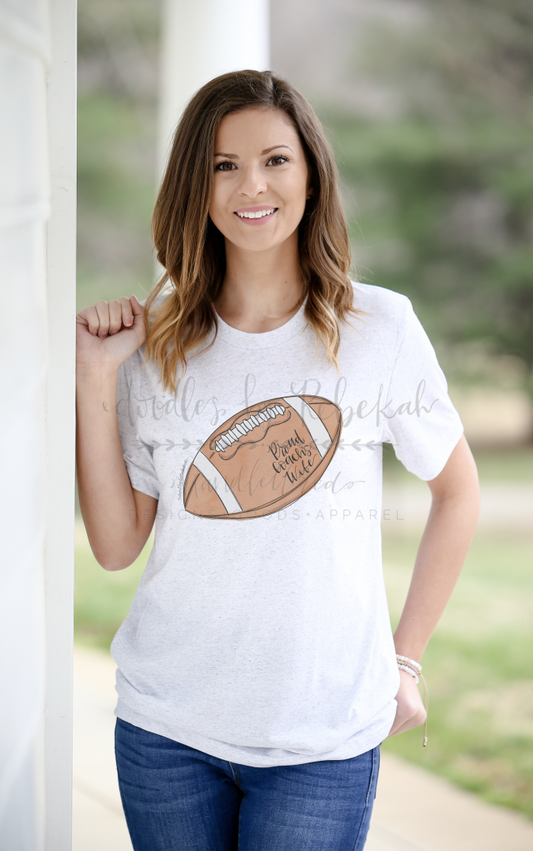 Proud Coach's Wife (Football) Tee