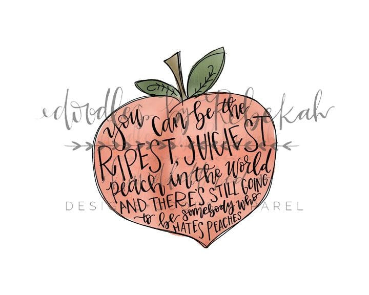 Juicy Peach Tee - Graphic Tee