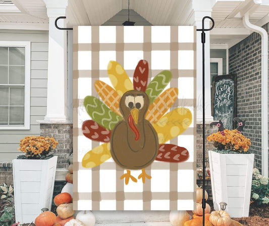 Turkey Garden Flag - Garden Flag